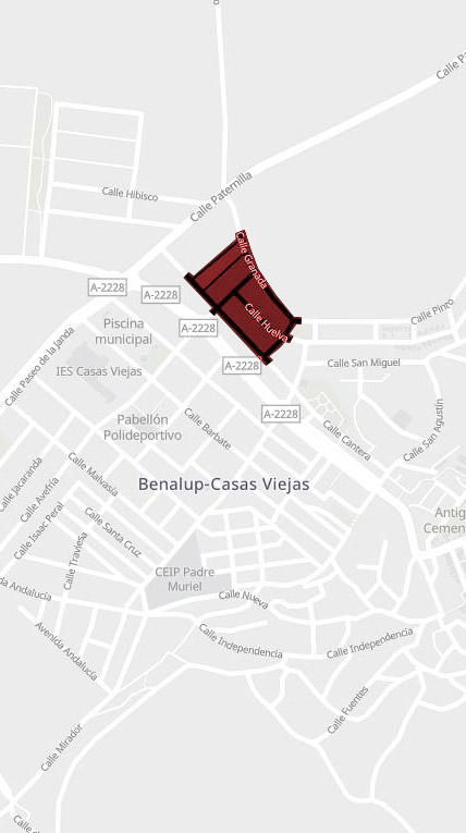 mapa de promotora inmobiliaria la orativa
